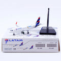 XX40212 Alloy Collectible Plane Gift JC Wings 1:400 LATAM Airlines Airbus A320neo Diecast Aircraft Jet Model PR-XBP With Stand