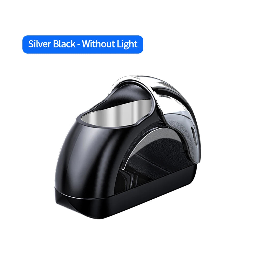 Car Ashtray High-end Can Not Drop Ash Artifact New Car Door LED Creative Anti-ashtray Car Home Universal