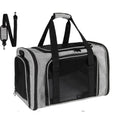Cat, Dog Carrier for Small Medium Cats Puppies up to 15 Lbs, TSA Airline Approved Carrier Soft Sided, Collapsible Travel Puppy C