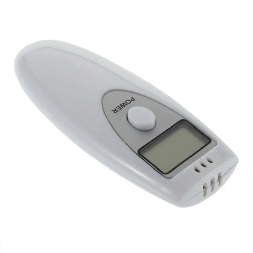 LED Digital Display Breathalyzer Analyzer Plastic Portable No Contacted Digital Breathalyzer Widely Used Durable
