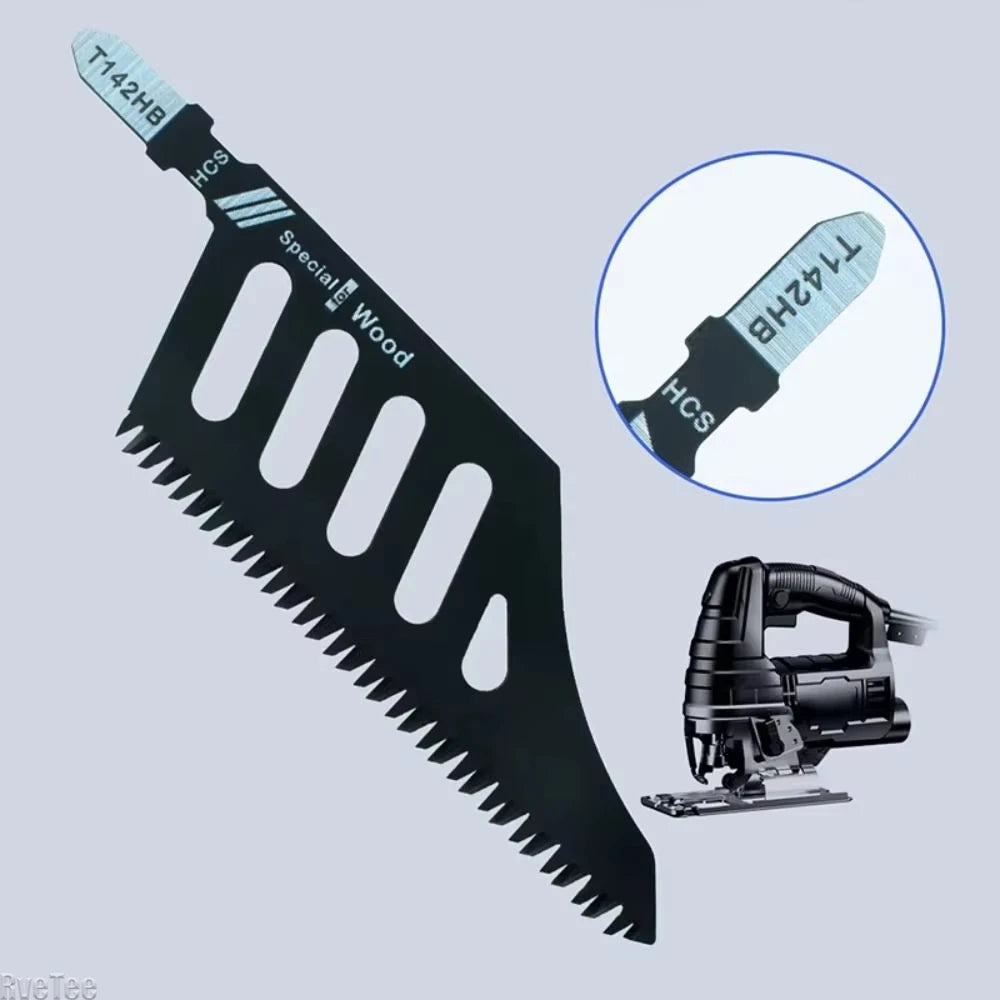 NEW Jigsaw Blade Extra Long Heavy Duty Scroll Saw Blades T-Shank Fine Coarse Teeth for Wood Aluminum Tight Spaces