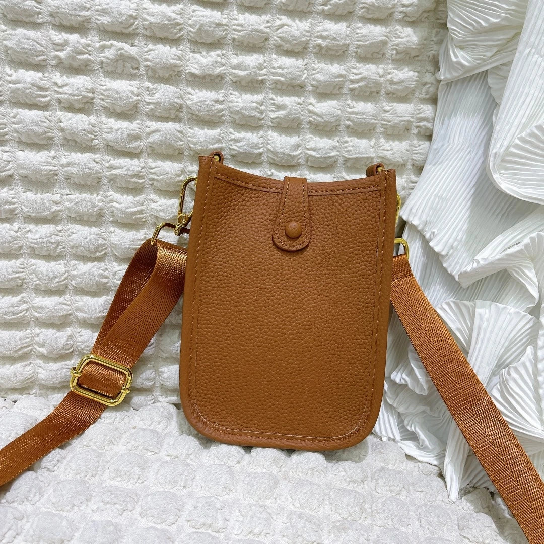 Womens Mens Handbags Phone Pouch 18cm Luxury Designer Bags Top Quality Tote Genuine Leather Shoulder Fashion Clutch Crossbody
