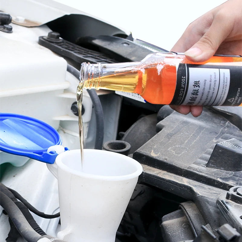SEAMETAL 150ml Car Front Windshield Cleaning Liquid Auto Window Oil Film Remover Cleaner Glass Coating Agent Tools Kits