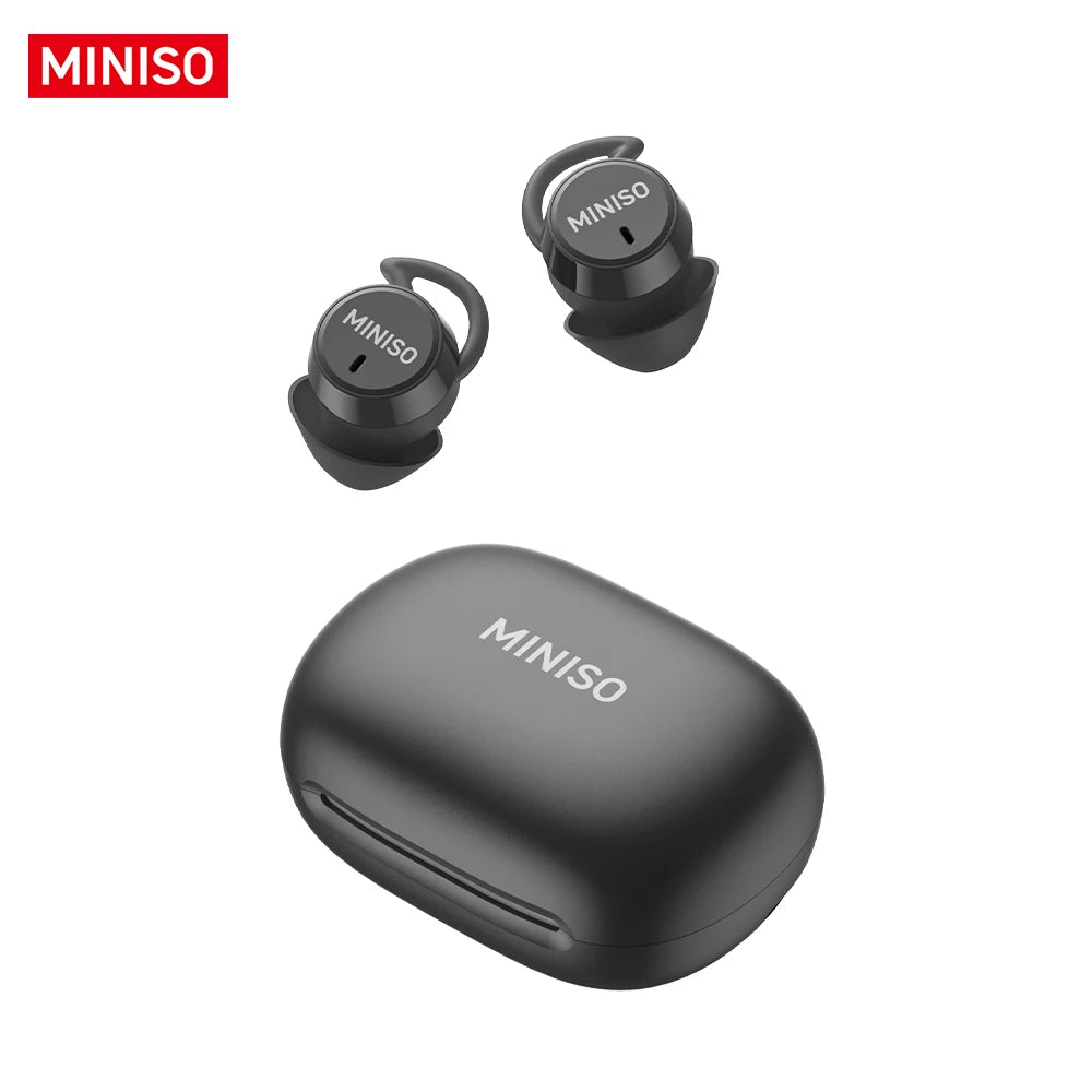 MINISO MS217 TWS Mini Sleep Earbuds Bluetooth 6.0 AI Translator 134 Languages ENC Noise Cancelling Ultra-Light In-Ear Headphones