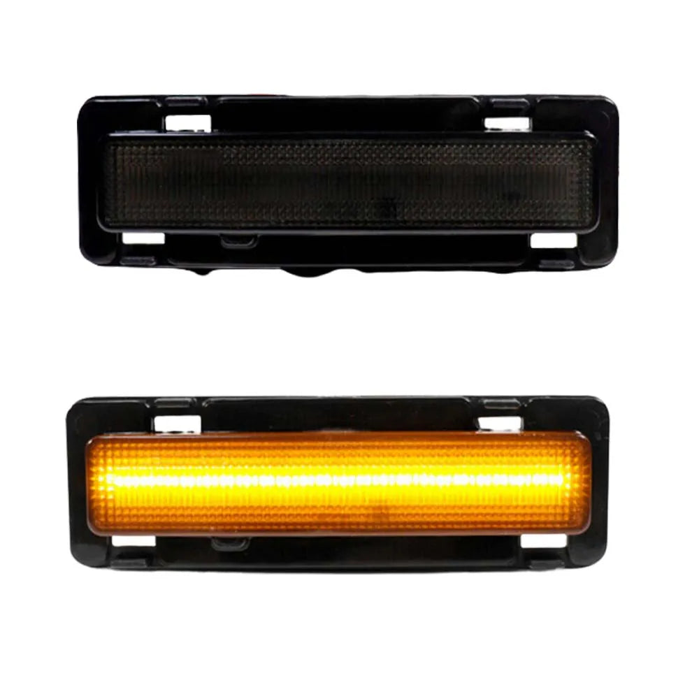 2* 12V LED Side Marker Lights  Front Side Marker Parking Lights GM2551110 915590 for Chevy Camaro/Pontiac Firebird 1982-1992