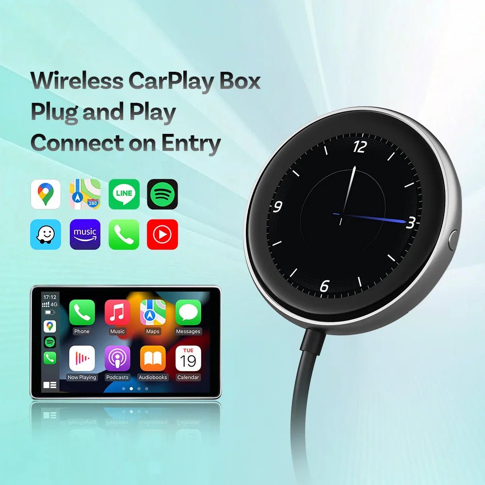 Ottocast Wireless CarPlay Clip Car Air Outlet Perfume Clip Car Play Decoration Air Conditioning Interior Accessories DIY Display
