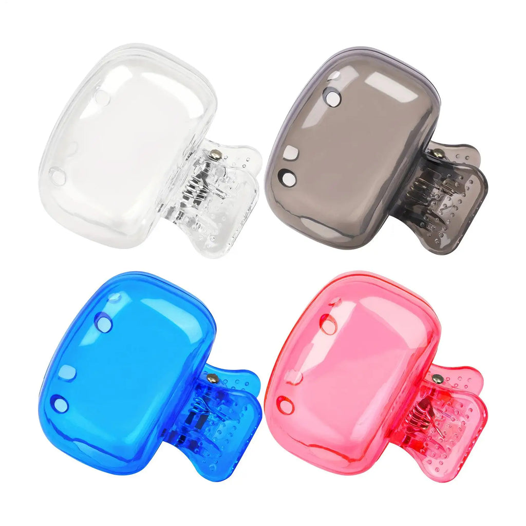 Toothbrush Cover Clip On Portable Dustproof Travel Caps for Home Bathroom Camping Hotel Dorm Family Girls