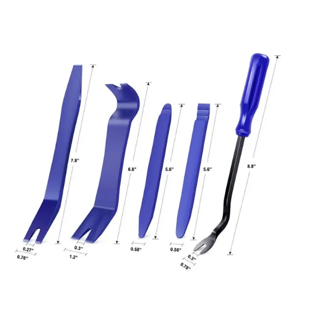 Car Door Clip Panel Trim Removal Tools Kits Car Audio Video Dashboard Navigation Disassembly Plastic Car Interior Repairing Tool