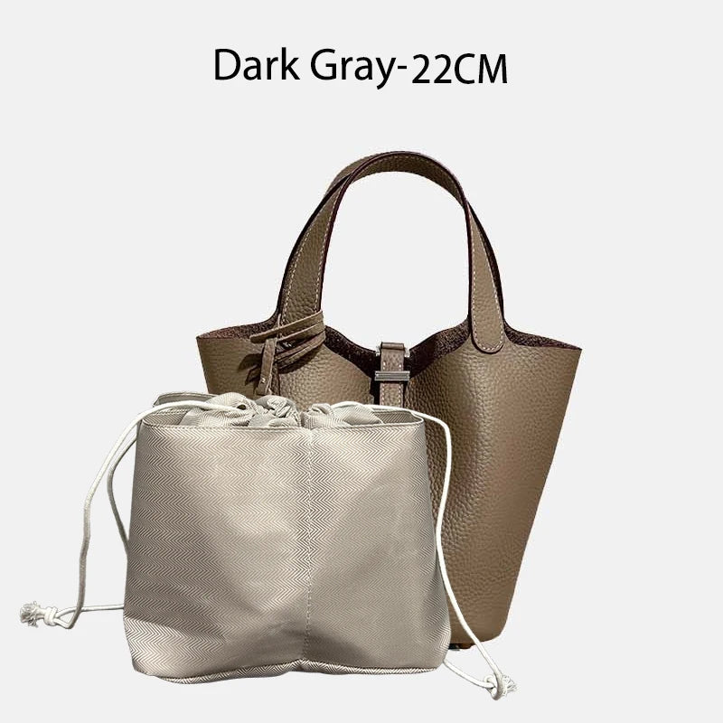 MENDY Women Bags Handbags Bucket Bag 18/22 Big Small Fashion Tote Bag Genuine Leather Luxury Quality Designers Lady Hand Bags