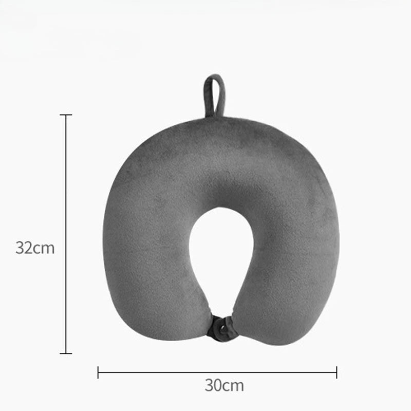 1/2pcs Car Neck Pillow Soft Travel Pillow with Foam Particles for Comfort on Airplanes Cars and Home Office Use Stuffed Toy