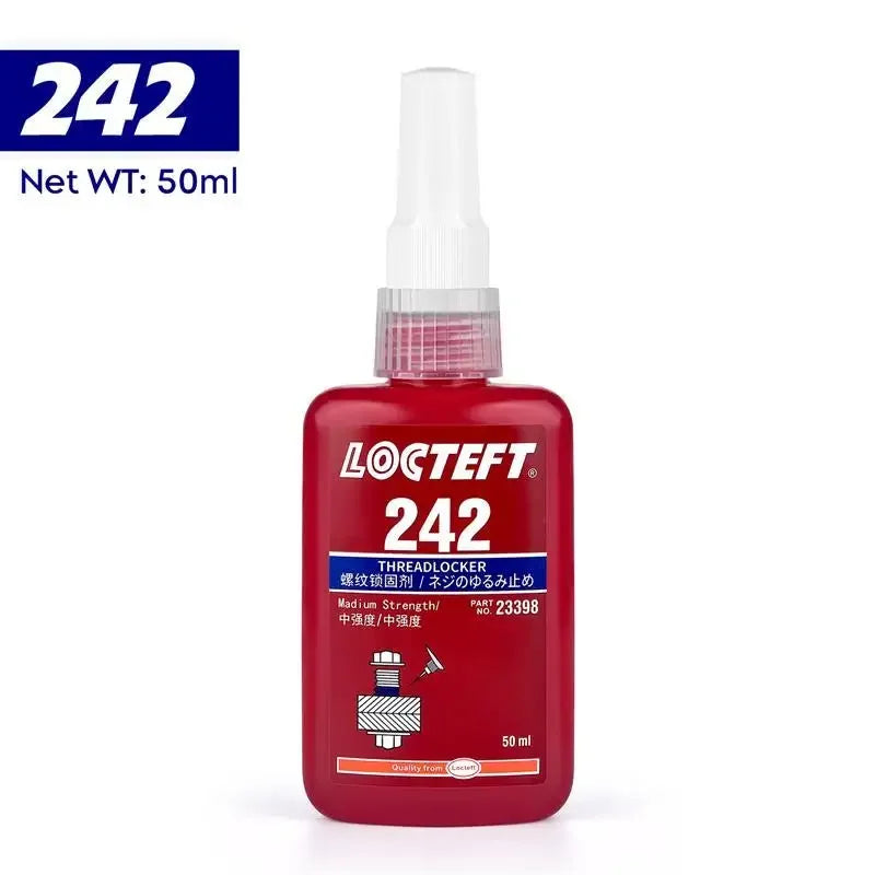 50/10ML Threadlocker 222 242 243 262 271 272 277 680Anaerobic Threadlocker Screw Adhesive Glue Anti-loose Thread Locking Agent
