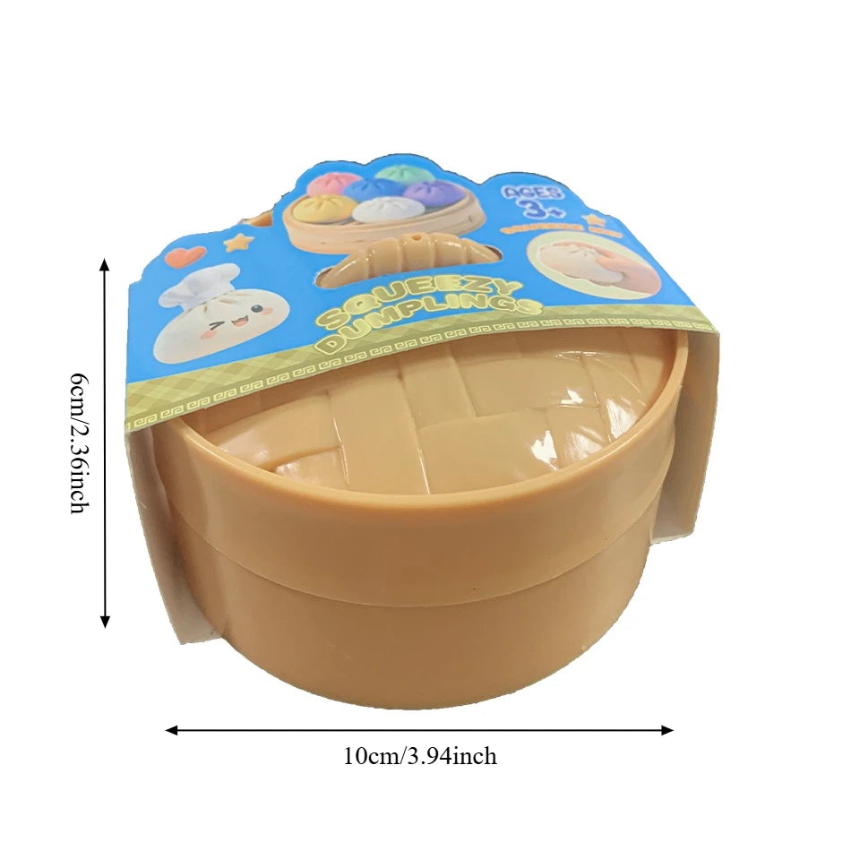Sparkling Water Droplet Simulation Dumpling Squeezing Toy, A Relaxing And Stress Relieving Toy For Children And Adults Squishy