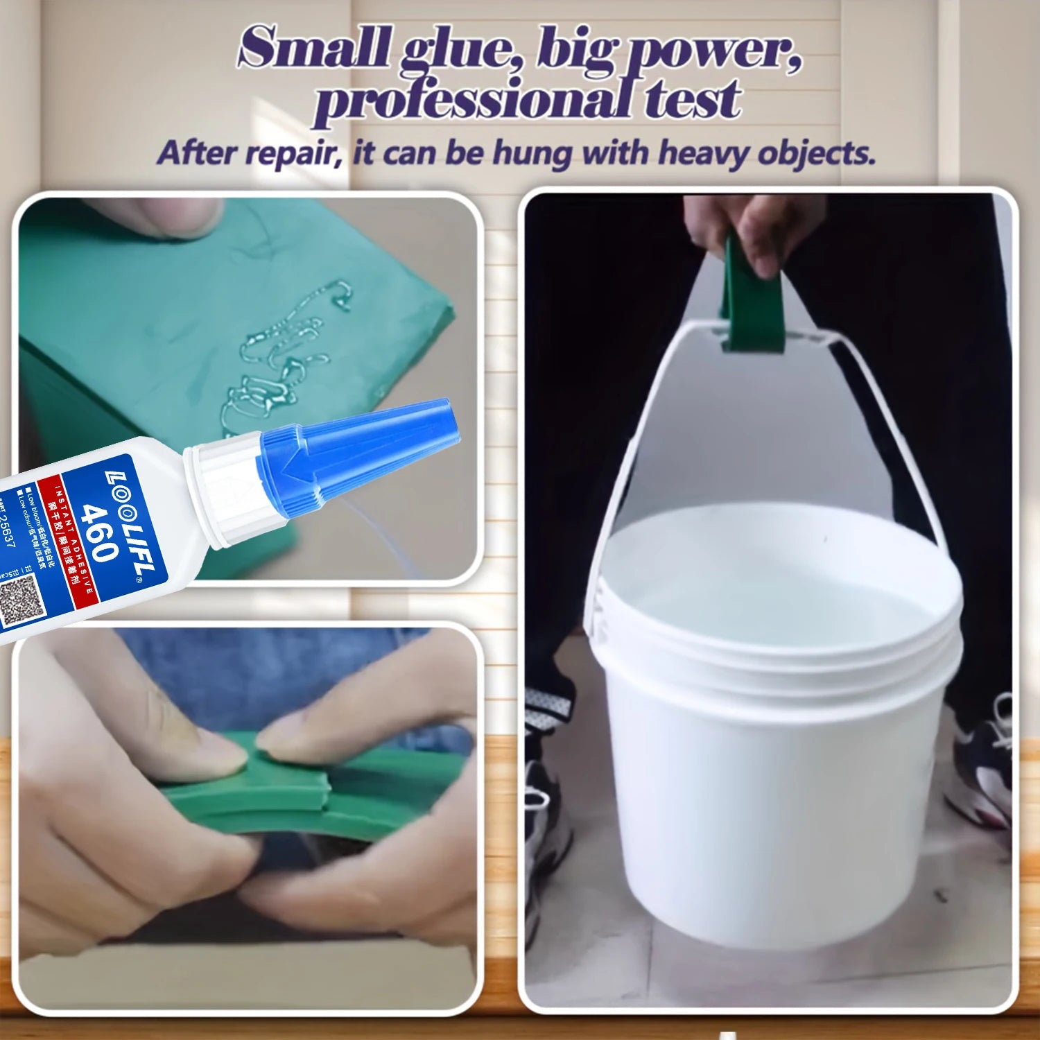 460 Super Glue universal Instant Adhesive Quick-drying Cyanoacrylate for Leather Rubber Wood Metal Strong Bond Liquid Glue Tool