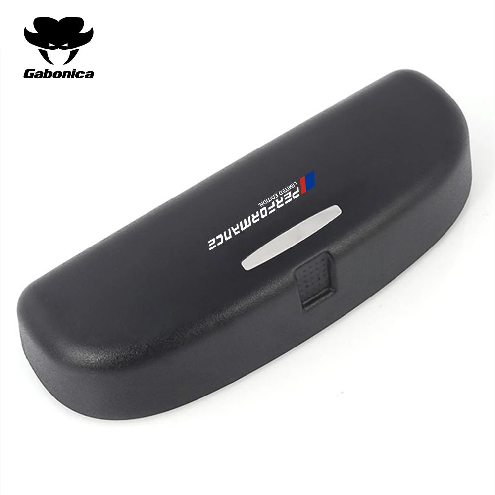 ABS New Car Sunglasses Holder Sun Glasses Box Eyeglasses Case for BMW X1 F48 X3 F25 X5 G05 F10 F11 F20 I3 Interior Accessories