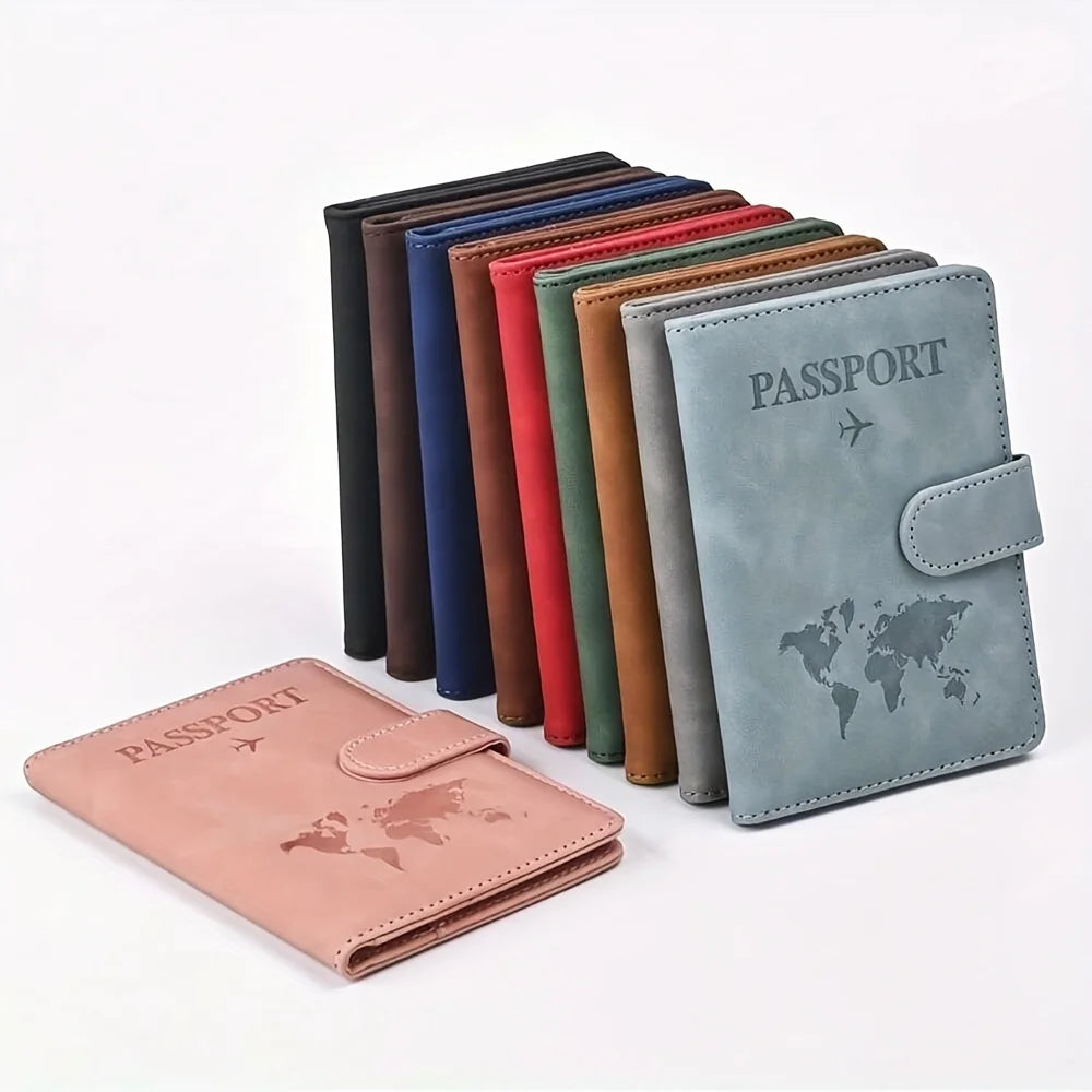 Customized Name Passport Cover, Monogrammed Engraved Name Passport Cover, Passport Holder, Wedding Bridesmaid Groomsman Gift