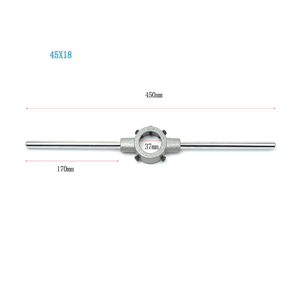 Round Die Wrench Adjustable Manual Die Wrench Holder Circular Die Handle Hand Tool For Dies Threading Tools