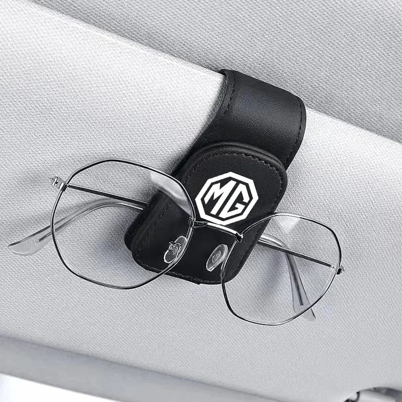 Car Interior Glasses Storage Clip Visor ID Card Holder Bracket For MG MG4 EV Cyberster ZS ES5 HS ONE MG5 MG6 MG7