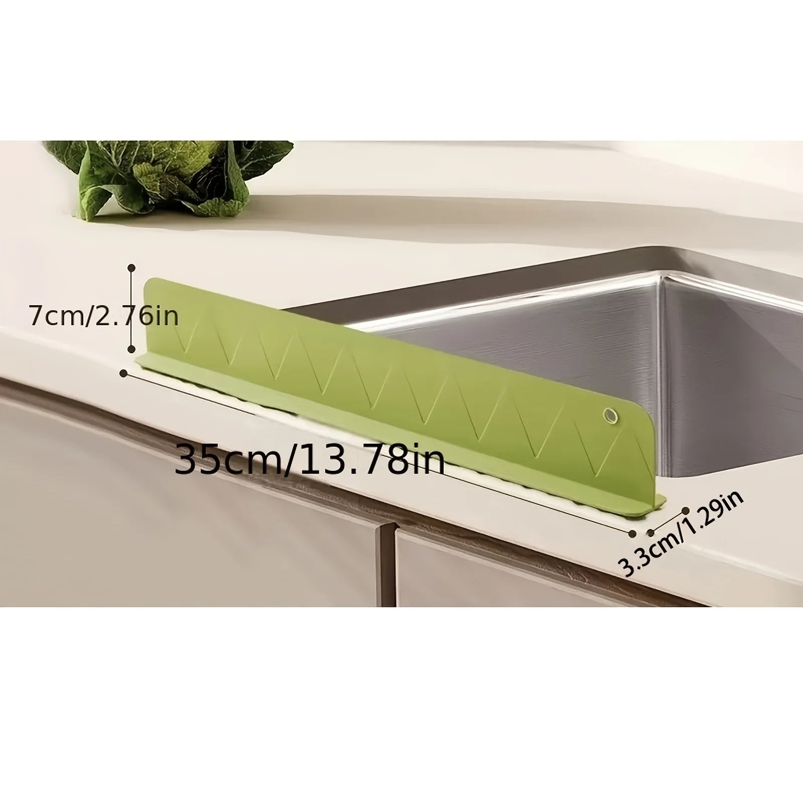 Silicone Sink Splash Guard Strong Suction Slip Easy Clean Block Water Splas Protect Countertop Home Kitchen Restaurant Daily Use