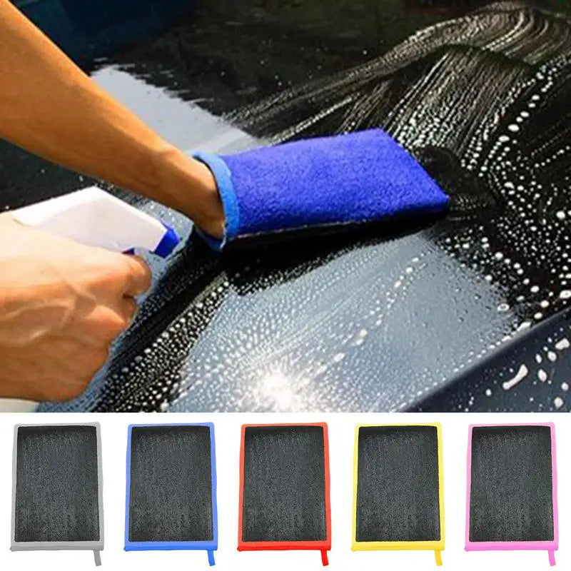 Clay Mitt Reusable Car Wash Mitt Professional Detailing Equipment Portable Vehicle Cleaning Tool for Daily Maintenance