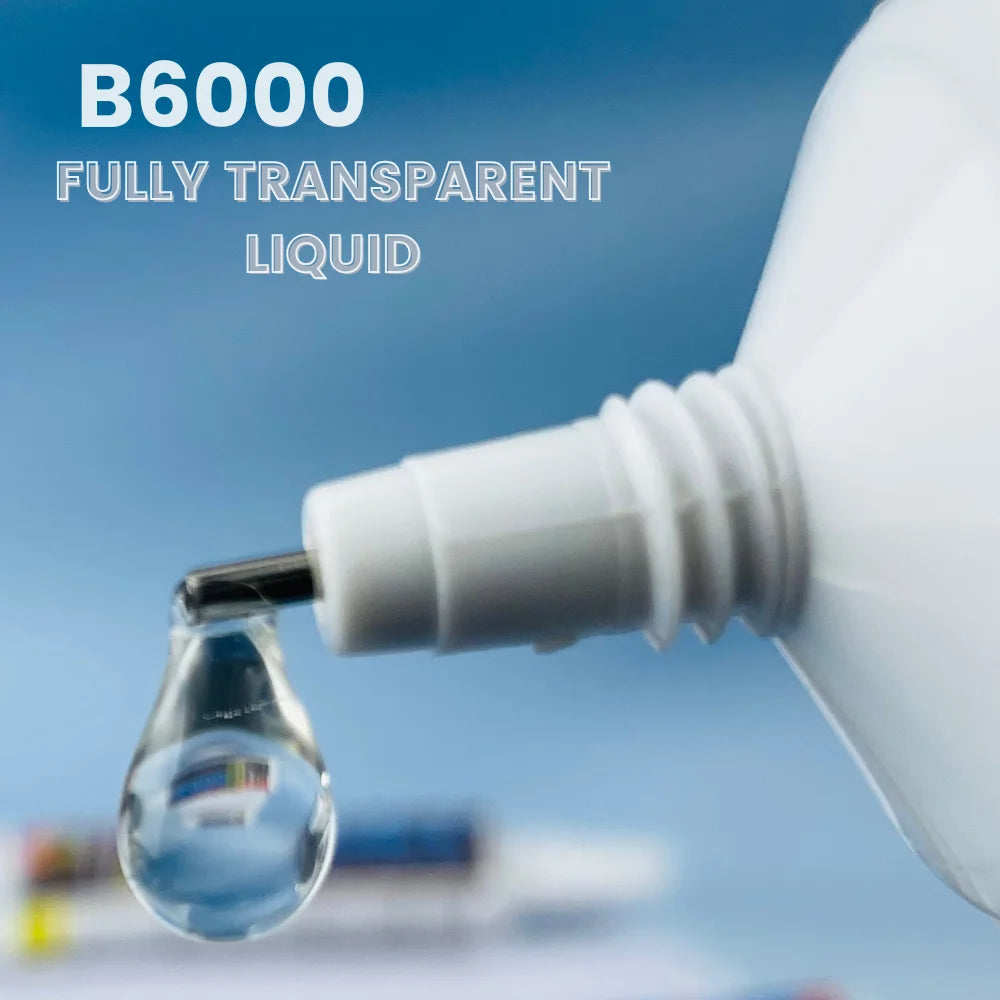 B6000 Clear Strong Adhesive Phone Repair Glue B-6000 DIY Bonding for Diamond Jewelry Glass Rhinestone Fabric Cloth 15/50/110ML