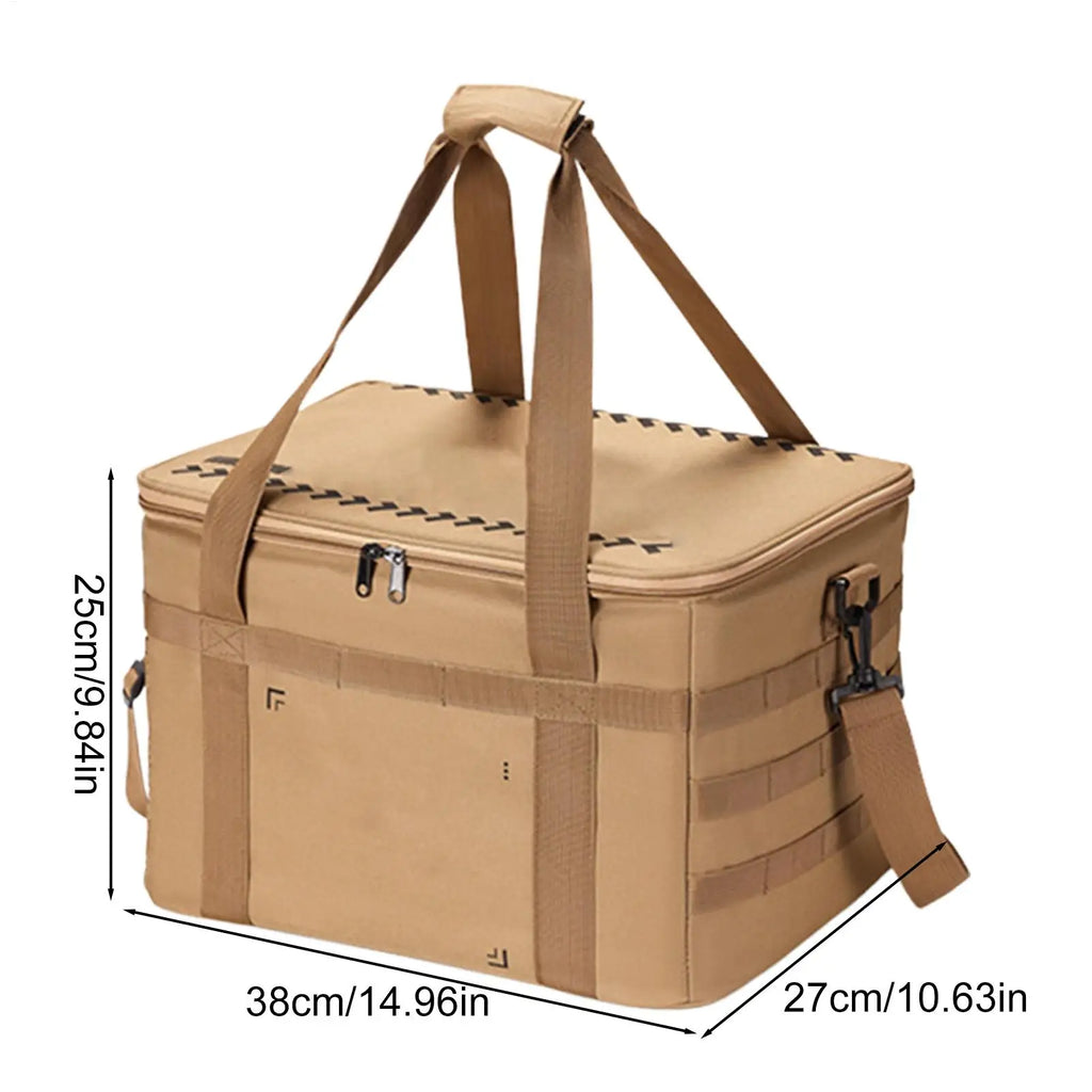 Camping Storage Bag Camping Container Soft Gear Bag 36L Waterproof Cooler Large Capacity Folding Case For Beach Picnic BBQ Juice