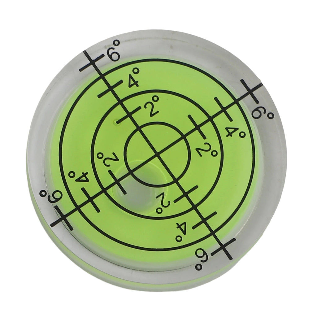 10PCS 32x7mm Round Bubble Level Acrylic For Spirit Gauge For Precision Measuring Tool