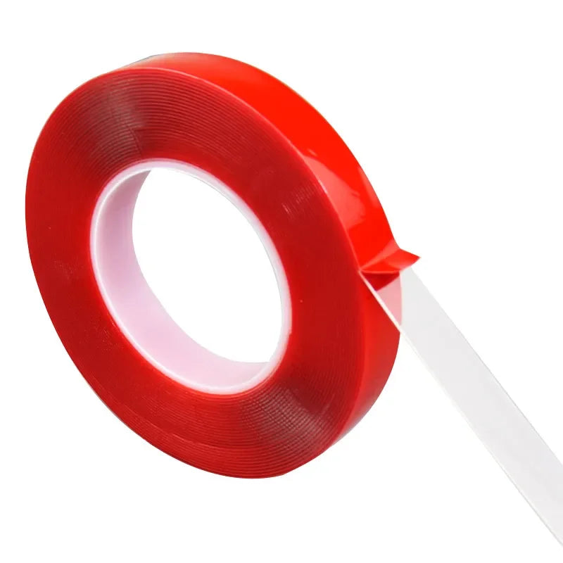 300cm Transparent Silicone Double Sided Tape Sticker For Car High Strength High Strength No Traces Adhesive Sticker Living Goods
