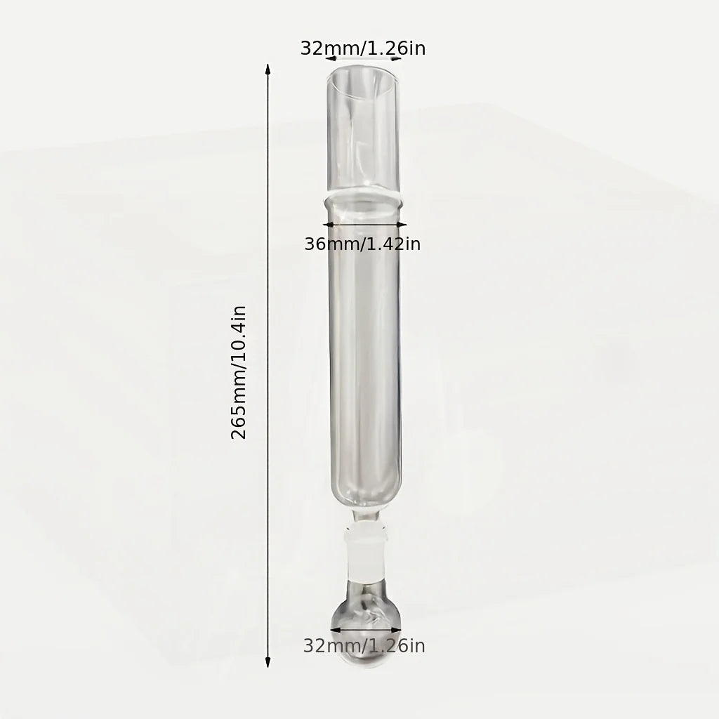 Cigar Tube Moisture Retention Box, Cigar Flavor Injector, Optional with Or Without Ball Base, with Wooden Stopper, Cigar Aroma