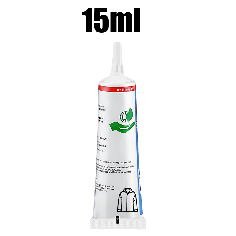 15/60ml Fabric Glue Quick Dry Fabric Patching Glue Versatile Fabric Repair Seam Adhesive Waterproof Agent for Clothing Textiles