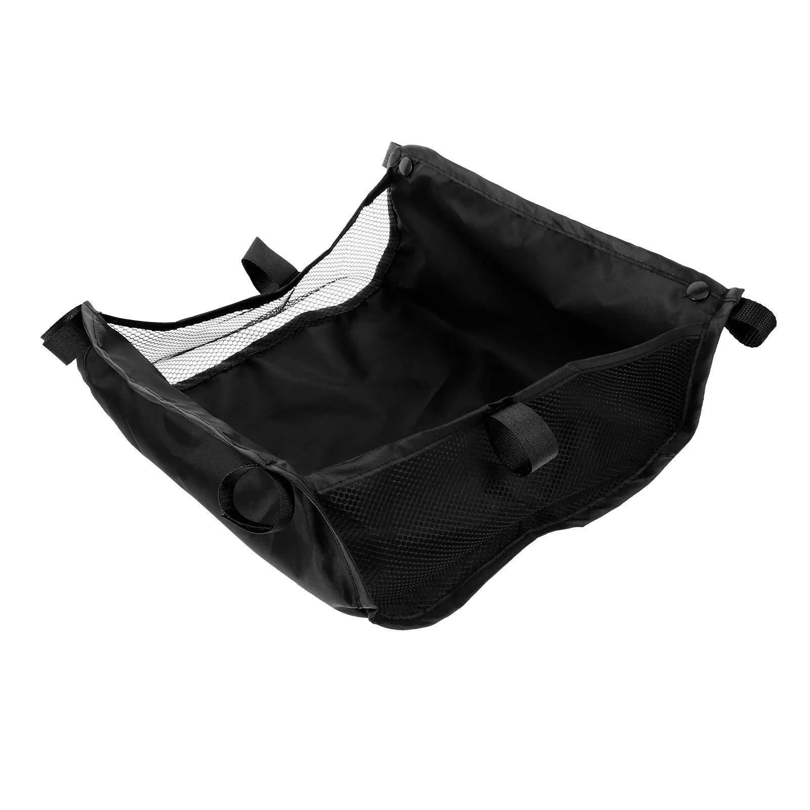 Adjustable Stroller Storage Bag Multi-Function Use Easy Maintenance Wear Resistant Fabric Ideal for Infant Stroller Bottom