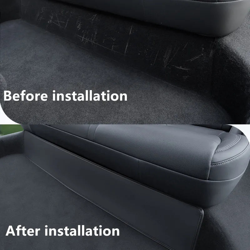 For Tesla Model Y Juniper Seat Anti Dirt Foot Mat Automotive Parts Rear Lower Seat Protective Pad Interior Easy to Clean