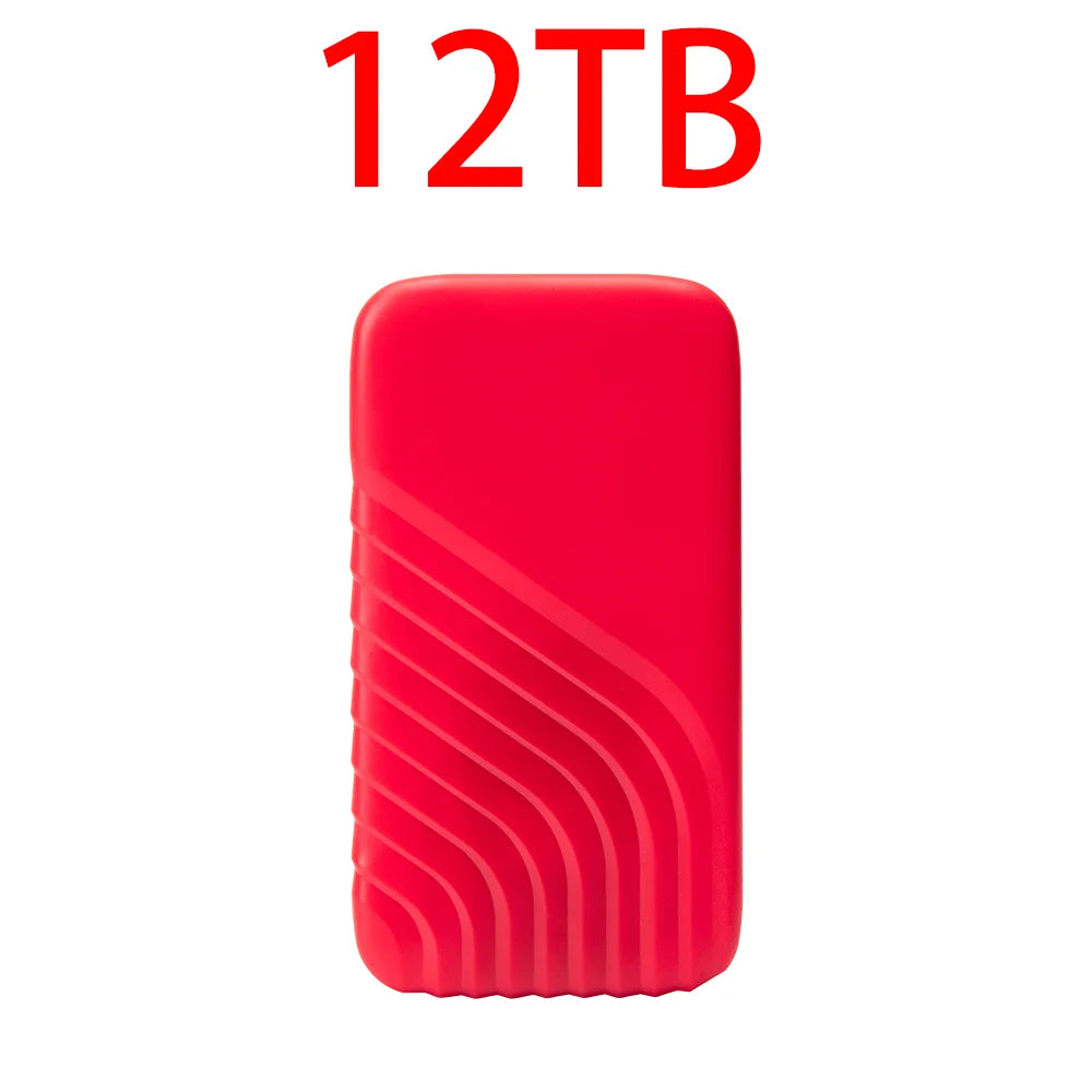 Blazing Fast Read Write SSD External Hard Drive 4TB 8TB Low Latency Data Transmission for Video Editing Creative Content Storage