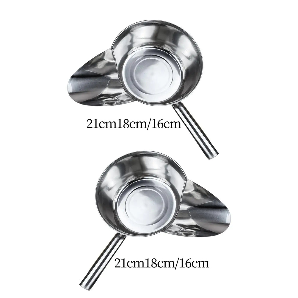 Stainless Steel French Fry Scoop Kitchen Gadgets French Fry Bagger Scoop for Coffee Beans Ice Chips Food Snacks Dry Goods
