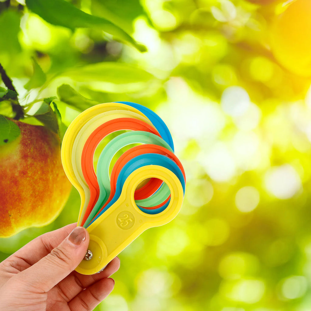 2Sets Fruit Diameter Measuring Ring Plastic Fruit Gauge Circles Easy Accurate Size Grading Tool Diameter Measuring Tool