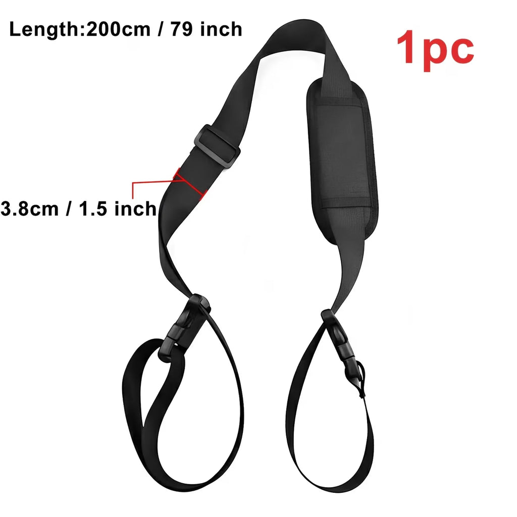 Multifunctional Adjustable Universal Carrying Shoulder Strap, Portable Strap for Folding Camping & Beach Chairs, Outdoor