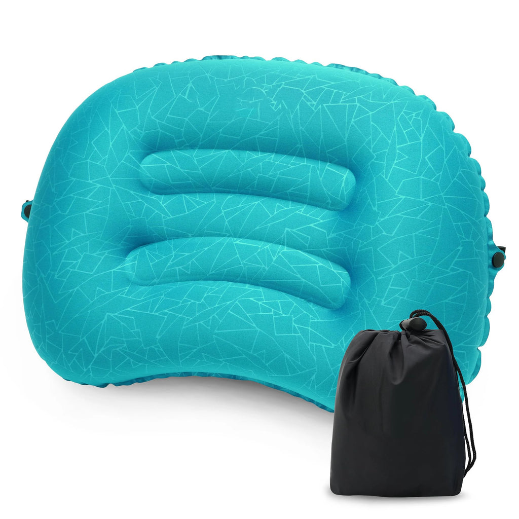 Camping Travel Pillow Ultralight Inflatable for Neck Lumbar Support Camp Hiking Sleeping Pillow