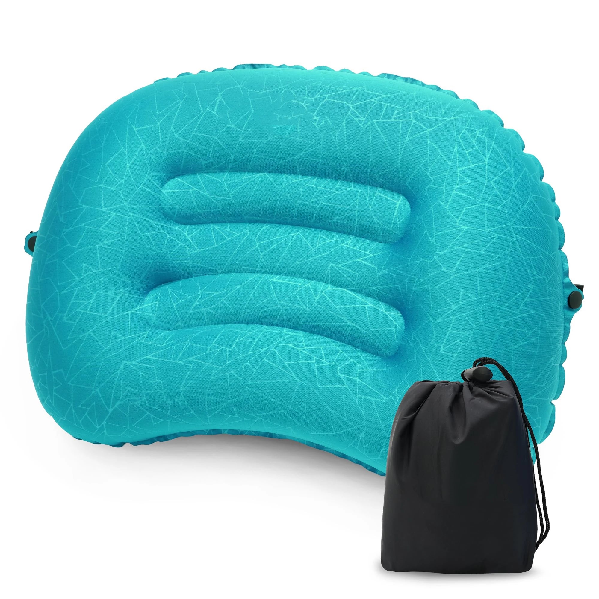 Camping Travel Pillow Ultralight Inflatable for Neck Lumbar Support Camp Hiking Sleeping Pillow