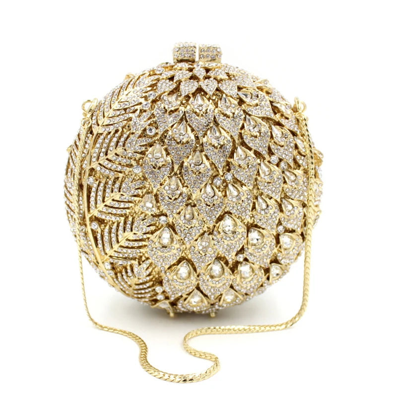 New Crystal Party Women Evening Clutch Bag Luxury High-end Handmade Wallet Ladies Diamond Handbags Purses