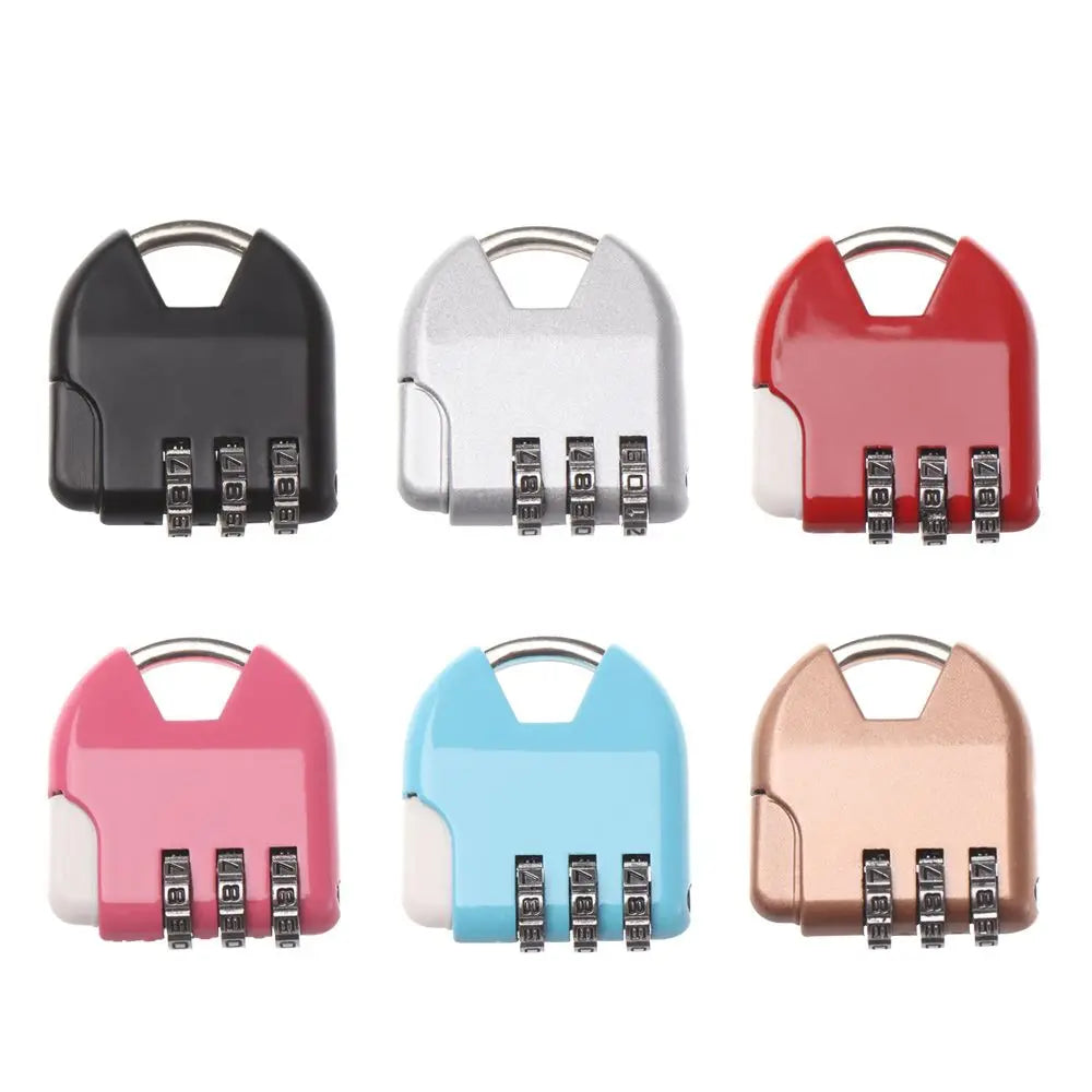 Outdoor Locker Case Supply Combination Code Diary Protector Travel Suitcase Password Lock Security Tool Padlock 3 Digit Dial