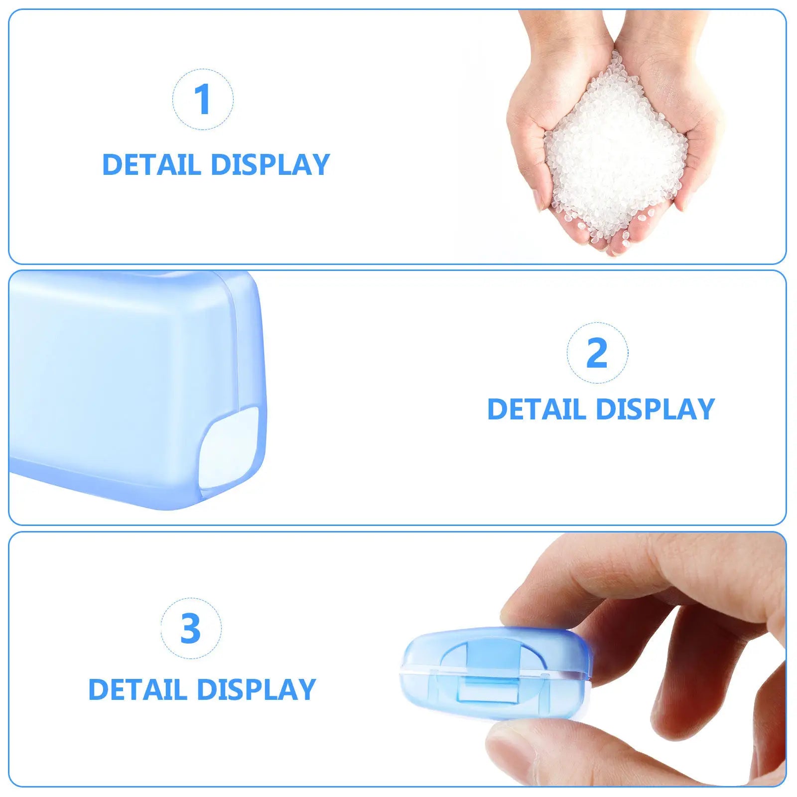 10Pcs Toothbrush Head Covers Travel Portable Plastic Toothbrush Caps Dustproof Protective Covers Compact Size Fit All Electric