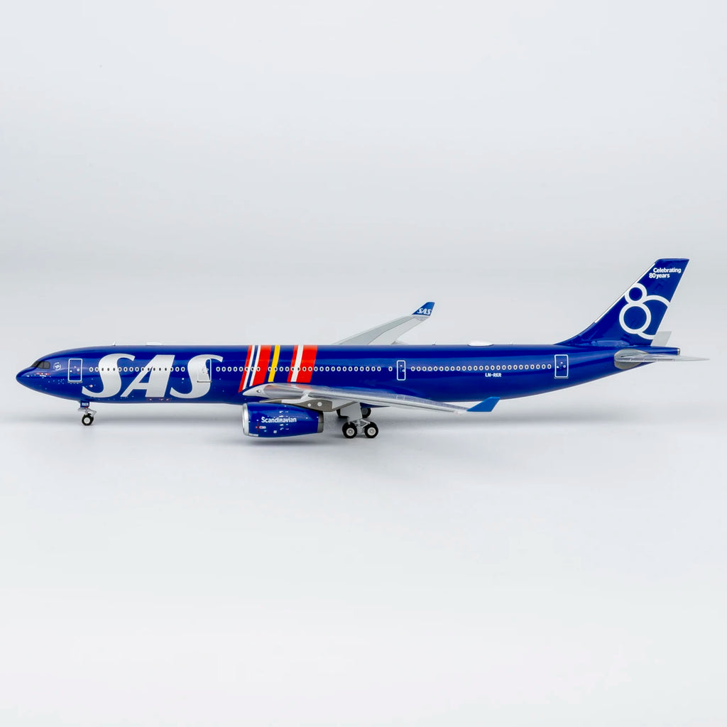 62088 Alloy Collectible Plane Gift NG Models 1:400 SAS Scandinavian Airlines Airbus A330-300 Diecast Aircraft Jet Model LN-RKR