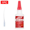 Fast-Drying Wood Glue, 50 G. Heat-Resistant and Waterproof Adhesive for Furniture, Home Repairs and Crafts