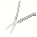 Multifunctional Portable Folding Scissors Stainless Steel Outdoor Survival Camping Fishing Hunting Tool