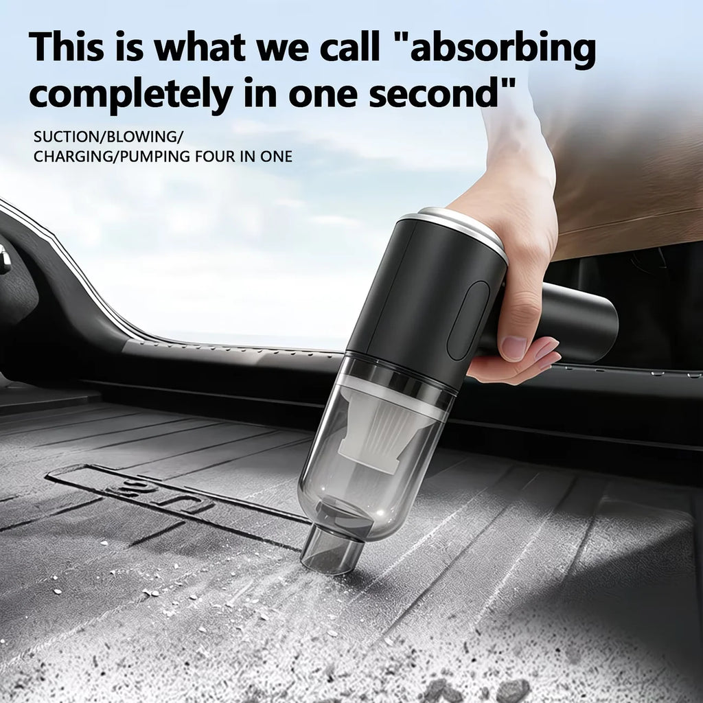 Portable Wireless Car Vacuum Cleaner Wireless Vacuum Cleaner Dual Use for Home and Car 120W High Power Powerful Vacuum Cleaner