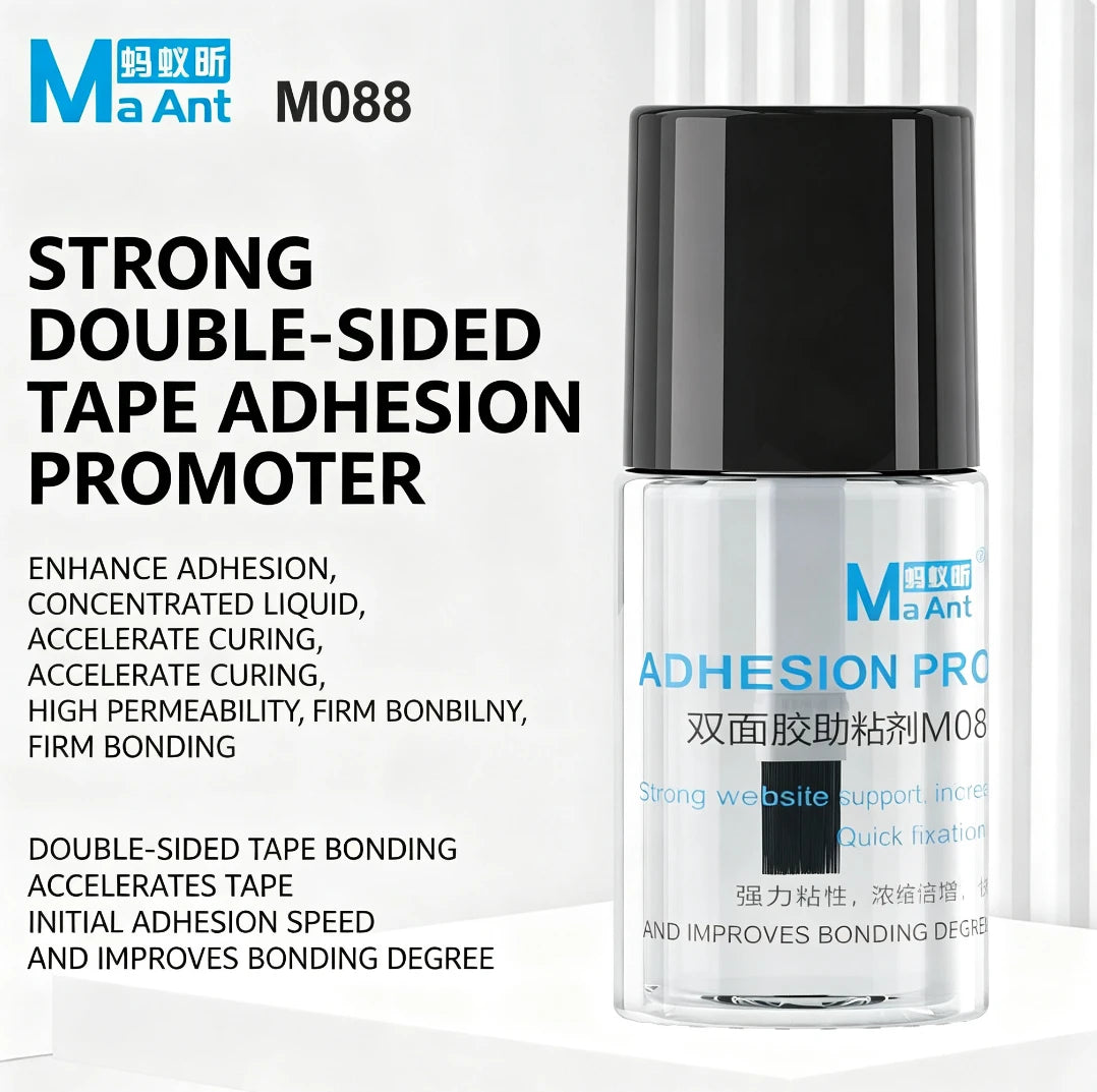 MaAnt M088 Double Sided Tape Primer 20ml Strong Adhesive Enhancer Fast Bonding for Phone Repair Universal Sticky Glue