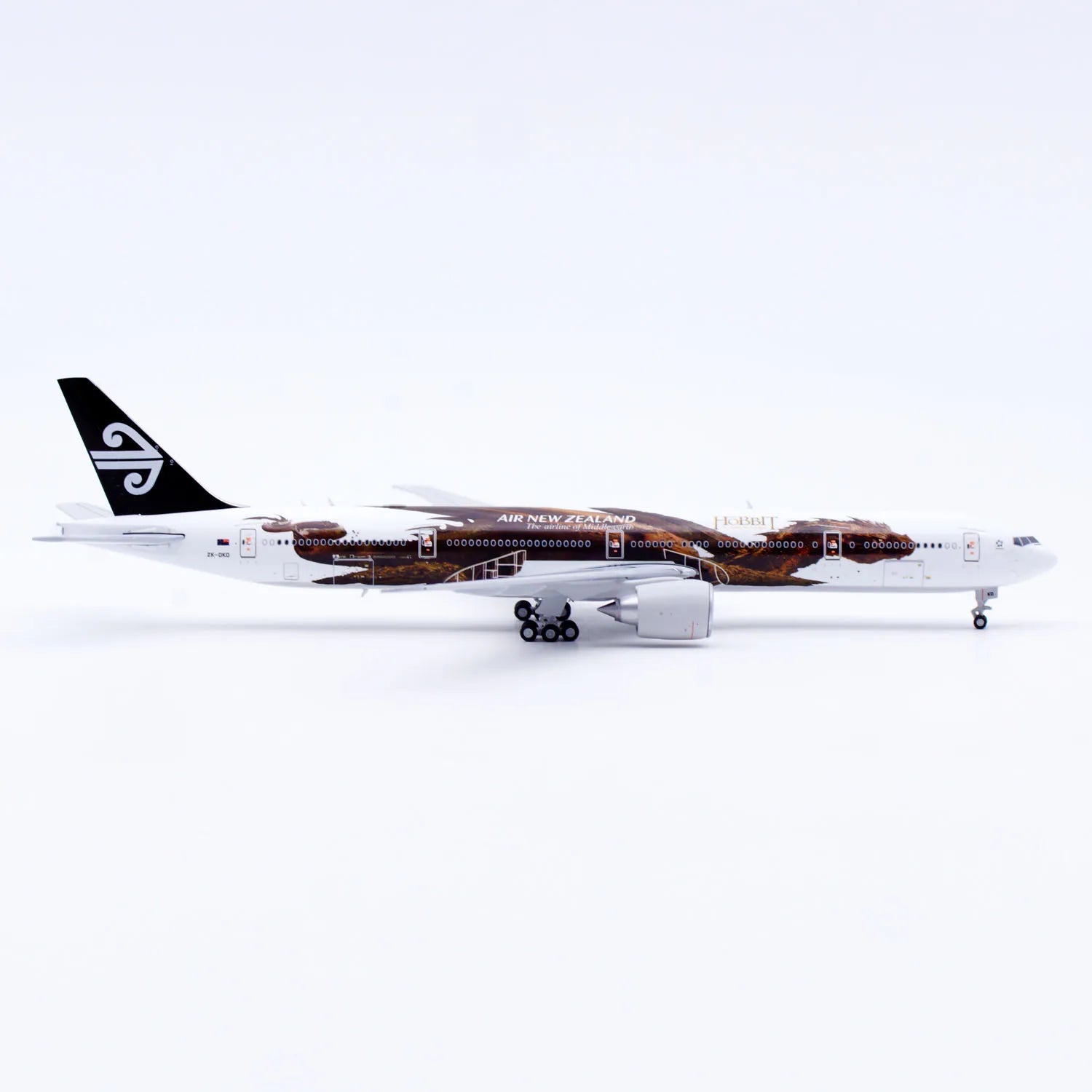 XX40621 Alloy Collectible Plane Gift JC Wings 1:400 1/400 Air New Zealand Boeing B777-300ER Diecast Aircraft Jet Model  ZK-OKO