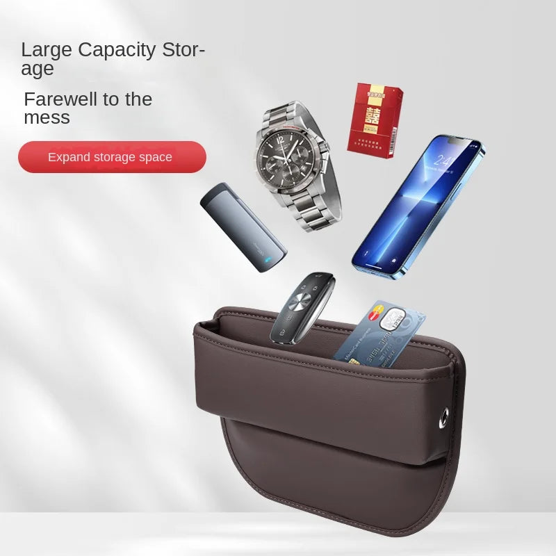 1 Piece Car Seat Side Gap Filler Storage Box For Mercedes Benz C E S Class W210 W211 W213 W203 GLC X253 GLK SLK R172 Accessories
