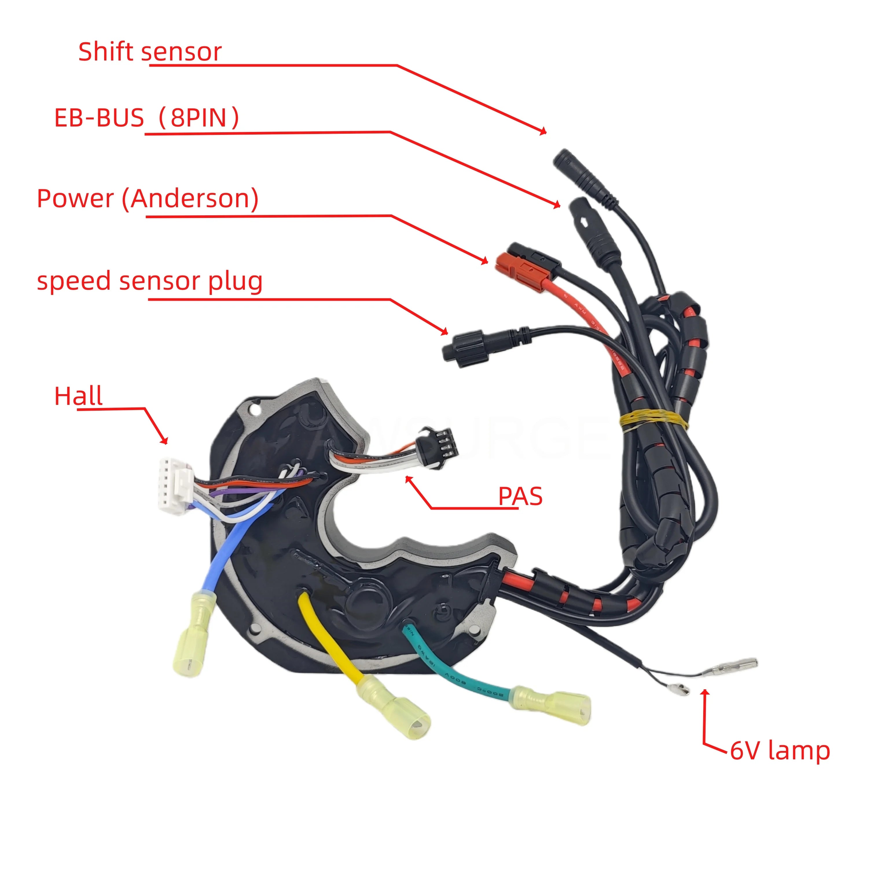 Bafang Mid Drive Motor Controller Replacement for BBS03 M615 G320 BBSHD Motor 48V 30A 1000W 52V 28A 1000W