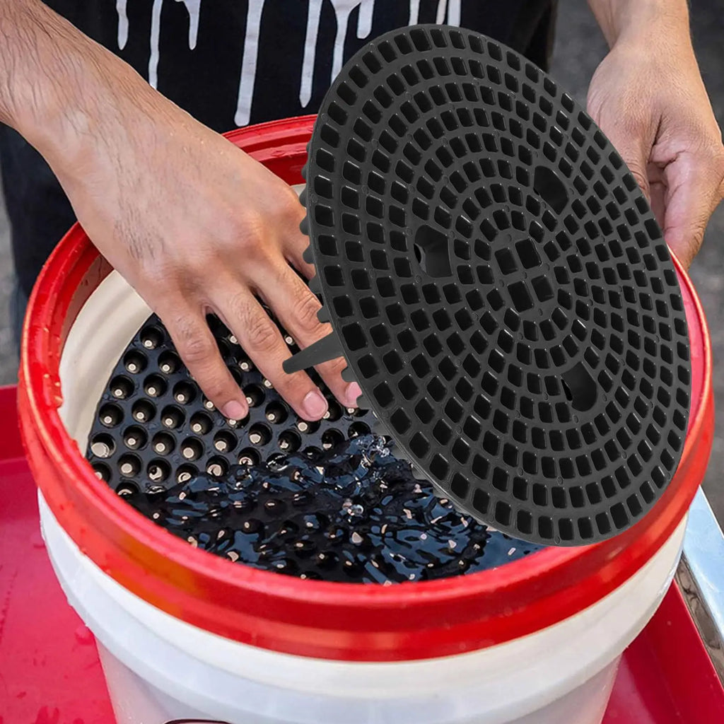 Bucket Dirt Trap Car Wash Bucket Sand Filter Screen Bucket Dust Filter Gravel Block Multifunctional Car Wash Cleaning Tools