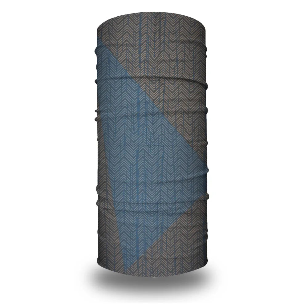 Seamless Geometric Tartan Bandana Hiking Headband for Women Men Striped Cycling Biking Tube Neck Gaiter Running Face Cover Snood